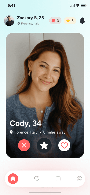 Nina app screen